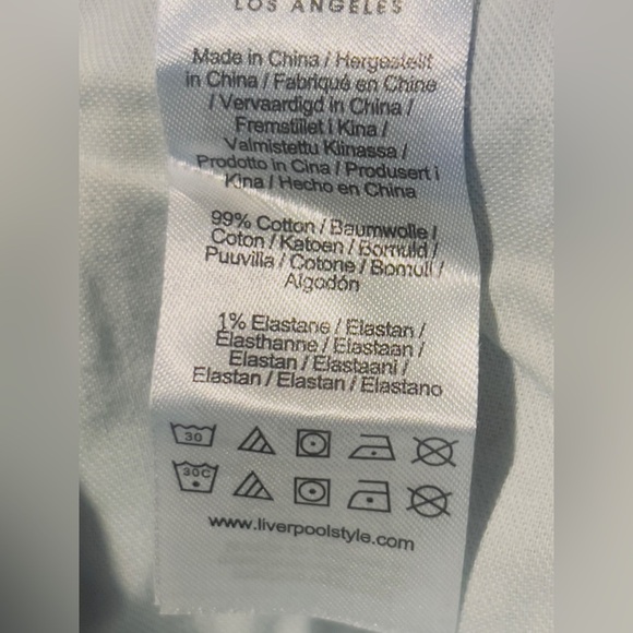 Liverpool Jeans  Hannah High Rise Flare Twist Seam- Frankfurt size 6/28 - Picture 13 of 13